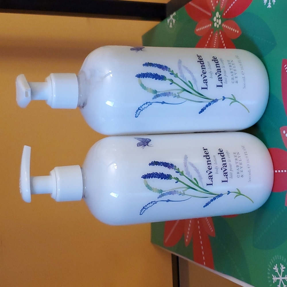 Crabtree & Evelyn lavender body lotion
